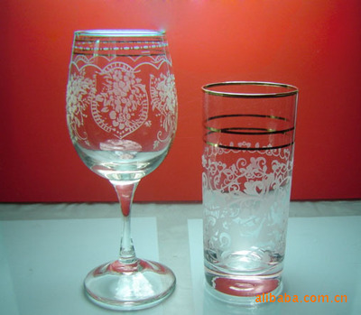 【玻璃杯加工,玻璃杯砂雕加工】价格,厂家,图片,其他特种专用玻璃,广州合沁源玻璃制品有限公司